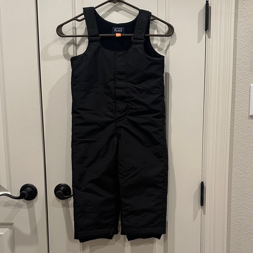 The Children's Place Black Ski Bib/Overalls, 3T, NWOT